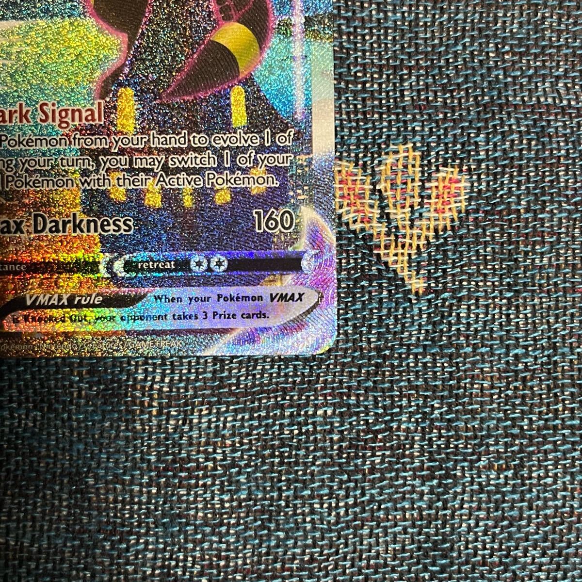 Umbreon VMAX Alt Art 215/203 Pokemon Evolving Skies ポケモン Umbreon VMAX Alt Art 215/203 Pokemon Evolving Skies ポケモン