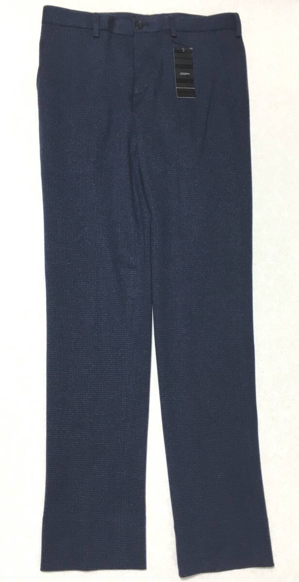 JOSEPH　コットンウールパンツ　ノータック　82（48）　オンワード　定価20.900円_画像5