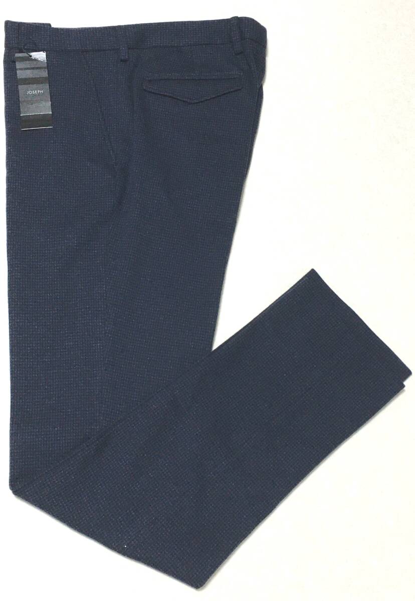 JOSEPH　コットンウールパンツ　ノータック　82（48）　オンワード　定価20.900円_画像1