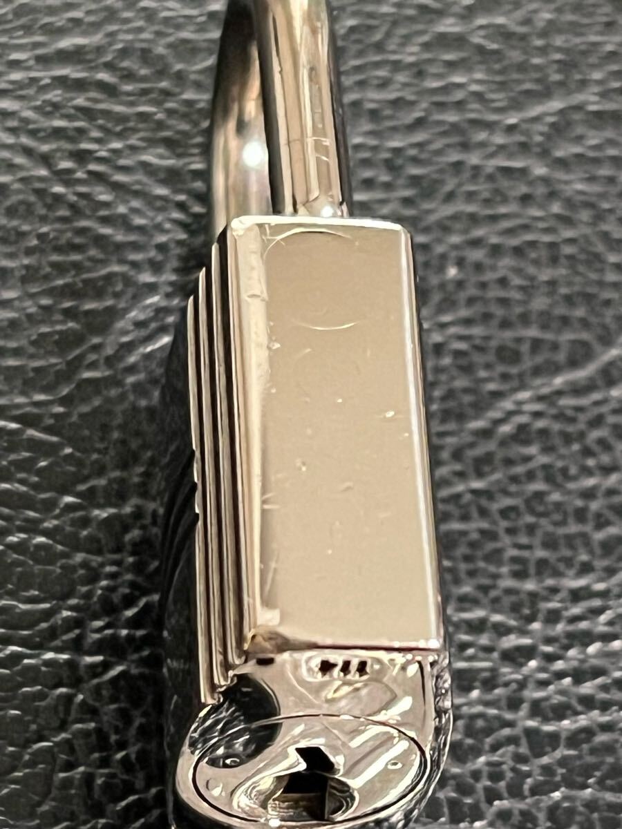 美品 HERMES エルメス カデナ パドロック 南京錠 鍵 114 鍵1本付 美品 HERMES エルメス カデナ パドロック 南京錠 鍵 114 鍵1本付
