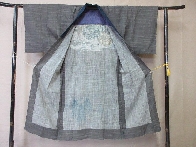 1円 良品 正絹 長襦袢 男性用 和装 和服 宝相華 屋敷 銅像 高級 1円 良品 正絹 長襦袢 男性用 和装 和服 宝相華 屋敷 銅像 高級