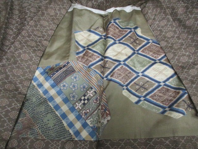 中古 正絹 カッコいい 大島紬 結城紬 羽織 リメイク 額裏 肩裏 中古 正絹 カッコいい 大島紬 結城紬 羽織 リメイク 額裏 肩裏