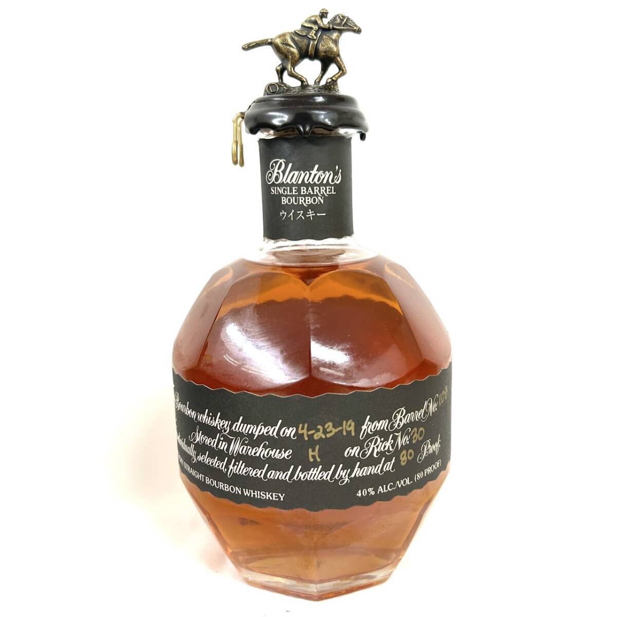 ◇【同梱不可】 Blanton's ブラントン シングルバレル ブラック ◇【同梱不可】 Blanton's ブラントン シングルバレル ブラック