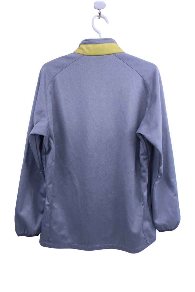 【10%オフ】【美品】MIZUNO(ミズノ) トラックジャケット イエローグレー メンズ L ゴルフ用品 2504-0217 中古_画像5