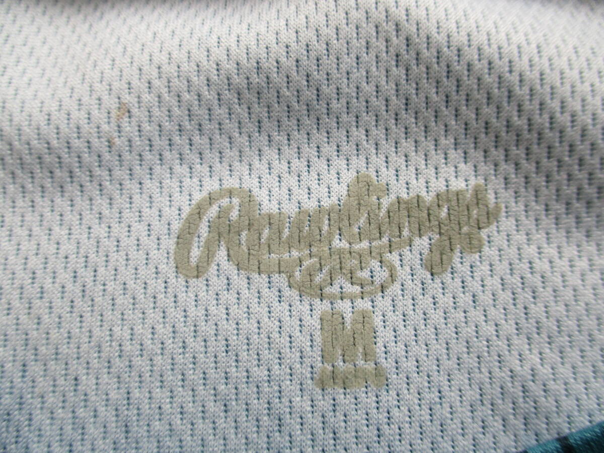 【RAWLINGS】　カモフラ迷彩柄調／トレーニング?シャツ　【美品】