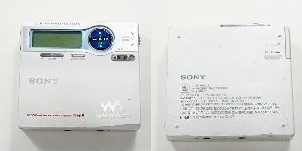 SONY/ソニー MZ-R910 WALKMAN ウォークマン シルバー ポータブル SONY/ソニー MZ-R910 WALKMAN ウォークマン シルバー ポータブル