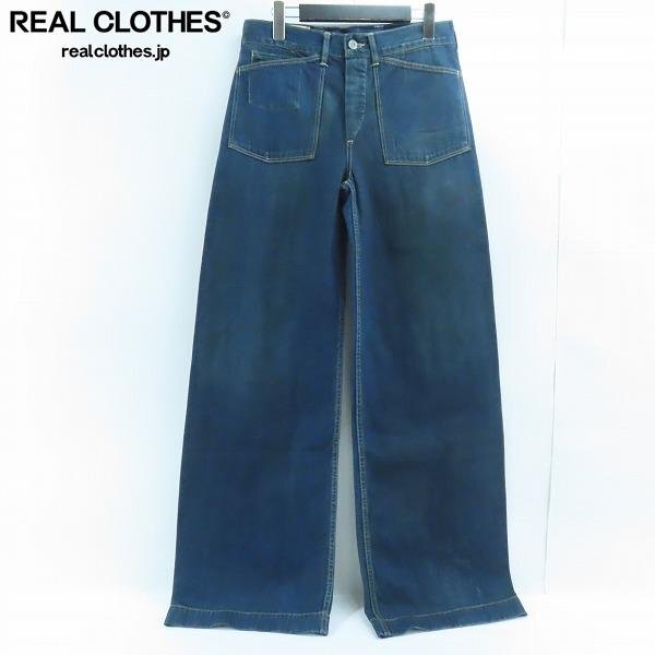 未使用】RRL/ダブルアールエル ストレート 濃紺 5ポケット 未使用】RRL/ダブルアールエル ストレート 濃紺 5ポケット