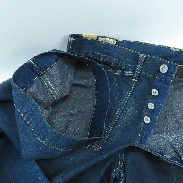未使用】RRL/ダブルアールエル ストレート 濃紺 5ポケット 未使用】RRL/ダブルアールエル ストレート 濃紺 5ポケット