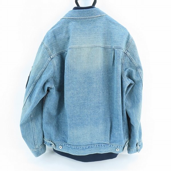 ☆sacai/サカイ Denim Nylon Twill Jacket/ドッキング デニム ☆sacai/サカイ Denim Nylon Twill Jacket/ドッキング デニム