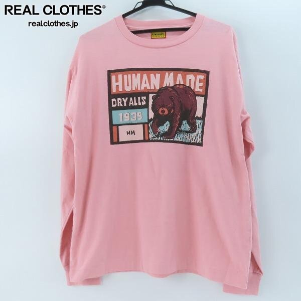 ☆HUMAN MADE/ヒューマンメイド GRAPHIC L/S T-SHIRT/熊プリント ☆HUMAN MADE/ヒューマンメイド GRAPHIC L/S T-SHIRT/熊プリント