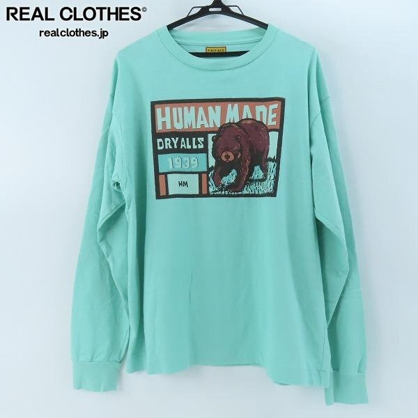 ☆HUMAN MADE/ヒューマンメイド GRAPHIC L/S T-SHIRT/熊プリント ☆HUMAN MADE/ヒューマンメイド GRAPHIC L/S T-SHIRT/熊プリント