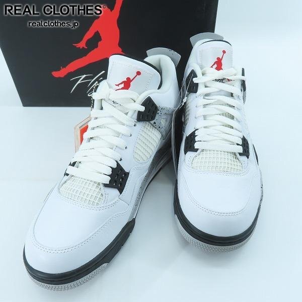 NIKE/ナイキ AIR JORDAN 4 RETRO White Cement/エアジョーダン4 NIKE/ナイキ AIR JORDAN 4 RETRO White Cement/エアジョーダン4