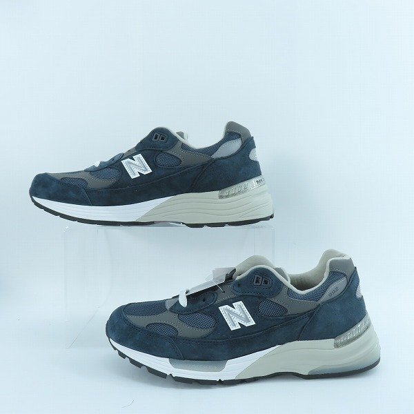 未使用】NEW BALANCE/ニューバランス 992 ネイビー ローカット 未使用】NEW BALANCE/ニューバランス 992 ネイビー ローカット