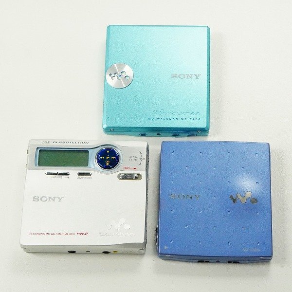 おまとめ】SONY/ソニー MZ-R910/MZ-E909/MZ-E730 WALKMAN おまとめ】SONY/ソニー MZ-R910/MZ-E909/MZ-E730 WALKMAN