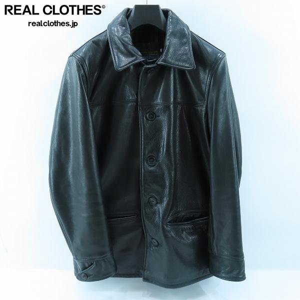 ☆Schott/ショット レザーカーコート サボテンタグ/黒牛タグ ☆Schott/ショット レザーカーコート サボテンタグ/黒牛タグ