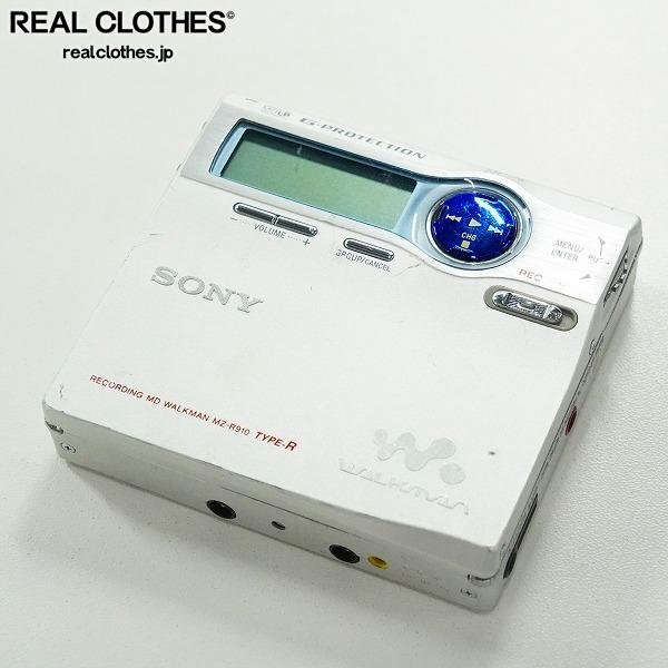 SONY/ソニー MZ-R910 WALKMAN ウォークマン シルバー ポータブル SONY/ソニー MZ-R910 WALKMAN ウォークマン シルバー ポータブル