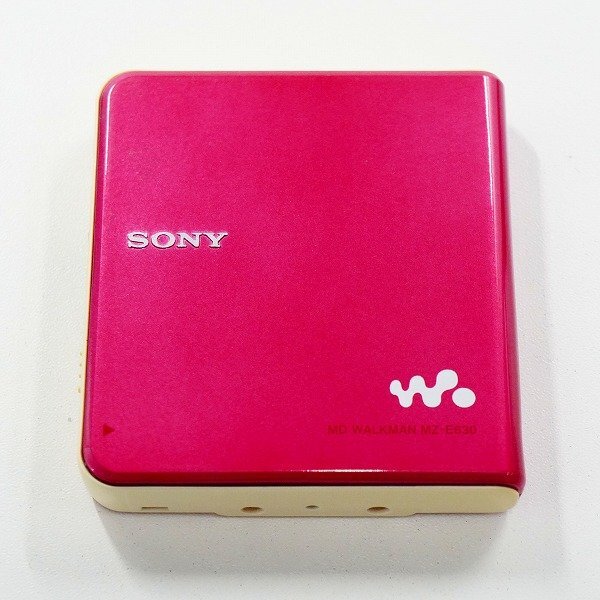 SONY/ソニー MZ-E630 MD WALKMAN MDウォークマン ポータブルMD SONY/ソニー MZ-E630 MD WALKMAN MDウォークマン ポータブルMD