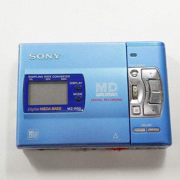 SONY/ソニー MZ-R50 MD WALKMAN MDウォークマン ポータブル MD SONY/ソニー MZ-R50 MD WALKMAN MDウォークマン ポータブル MD