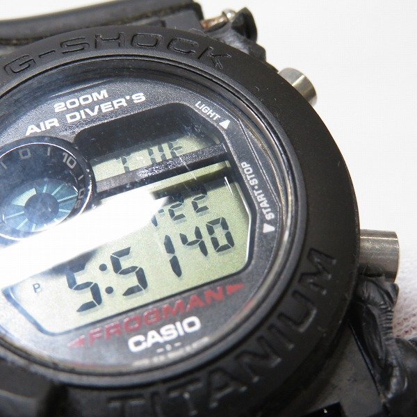 ジャンク】G-SHOCK/Gショック FROGMAN/フロッグマン DW-8200Z-1T ジャンク】G-SHOCK/Gショック FROGMAN/フロッグマン DW-8200Z-1T