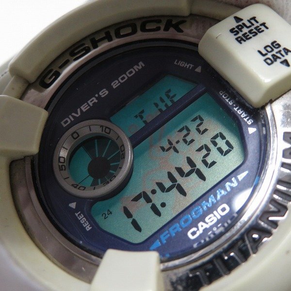 G-SHOCK/Gショック FROGMAN/フロッグマン Men in White Gray G-SHOCK/Gショック FROGMAN/フロッグマン Men in White Gray