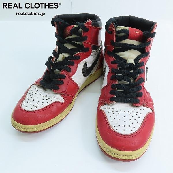 観賞用】 NIKE/ナイキ AIR JORDAN1 HIGH CHICAGO/エアジョーダン 観賞用】 NIKE/ナイキ AIR JORDAN1 HIGH CHICAGO/エアジョーダン
