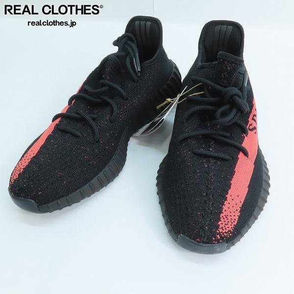 未使用】adidas/アディダス YEEZY BOOST 350 V2 Core Black Red 未使用】adidas/アディダス YEEZY BOOST 350 V2 Core Black Red