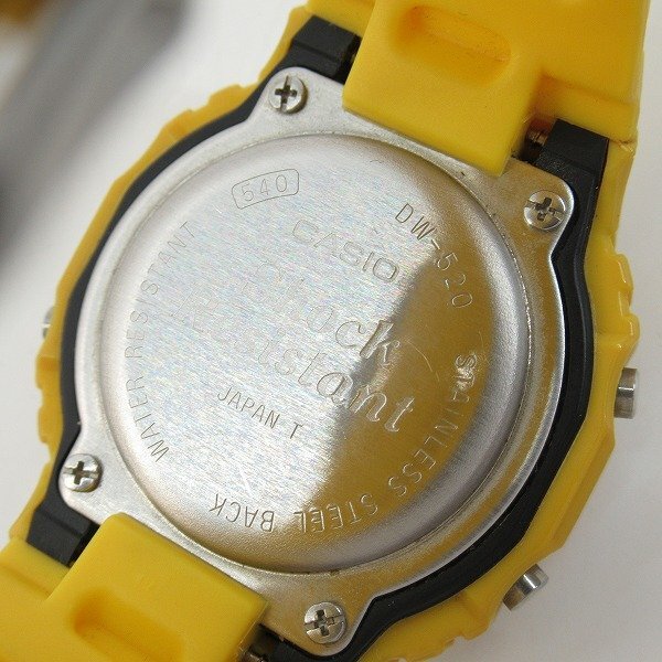 G-SHOCK/Gショック 初代ベビーG イエロー DW-520 /000(G-SHOCK G-SHOCK/Gショック 初代ベビーG イエロー DW-520 /000(G-SHOCK