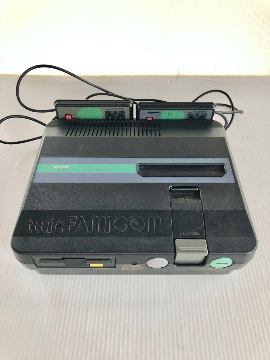 シャープ ツインファミコン SHARP TWIN FAMICOM AN-505-BK シャープ ツインファミコン SHARP TWIN FAMICOM AN-505-BK
