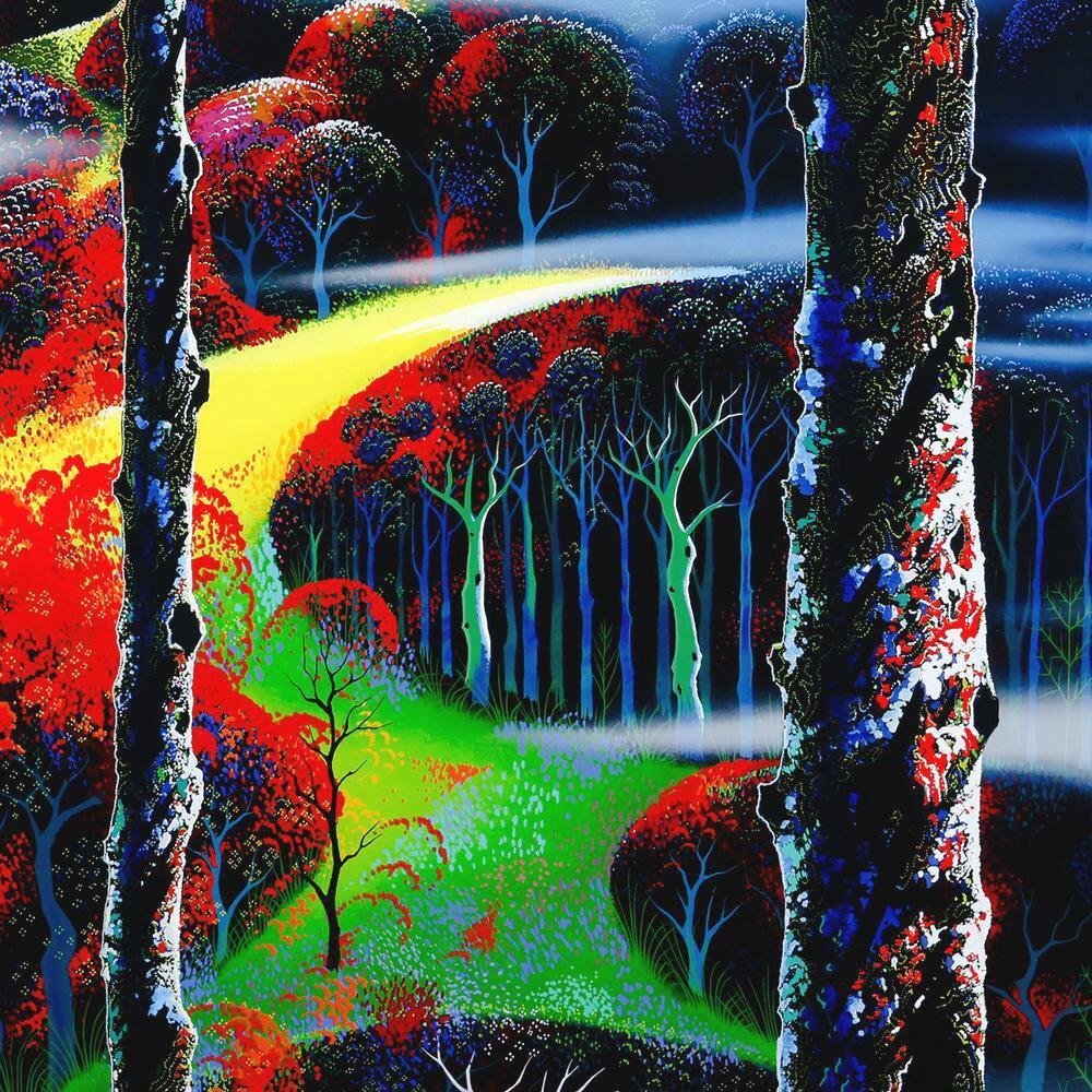 真作】【WISH】アイベン・ロール Eyvind Earle「タッチオブ 真作】【WISH】アイベン・ロール Eyvind Earle「タッチオブ