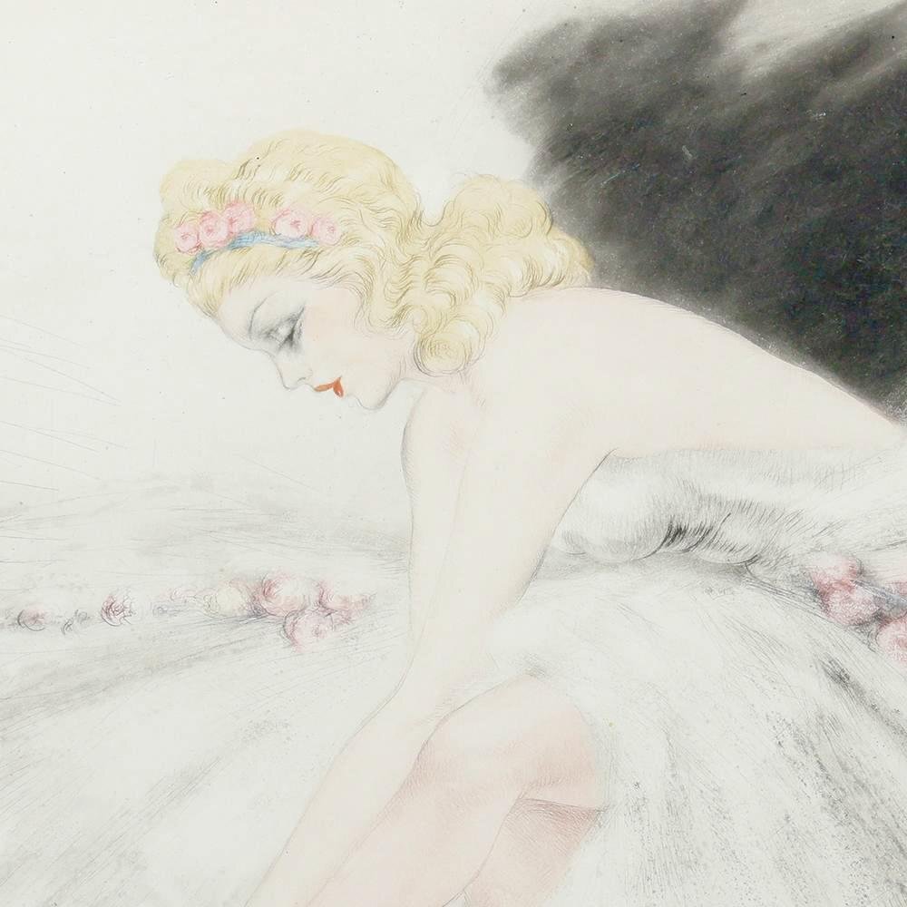 真作】【WISH】ルイ・イカール Louis Icart「ミュージックホール 真作】【WISH】ルイ・イカール Louis Icart「ミュージックホール