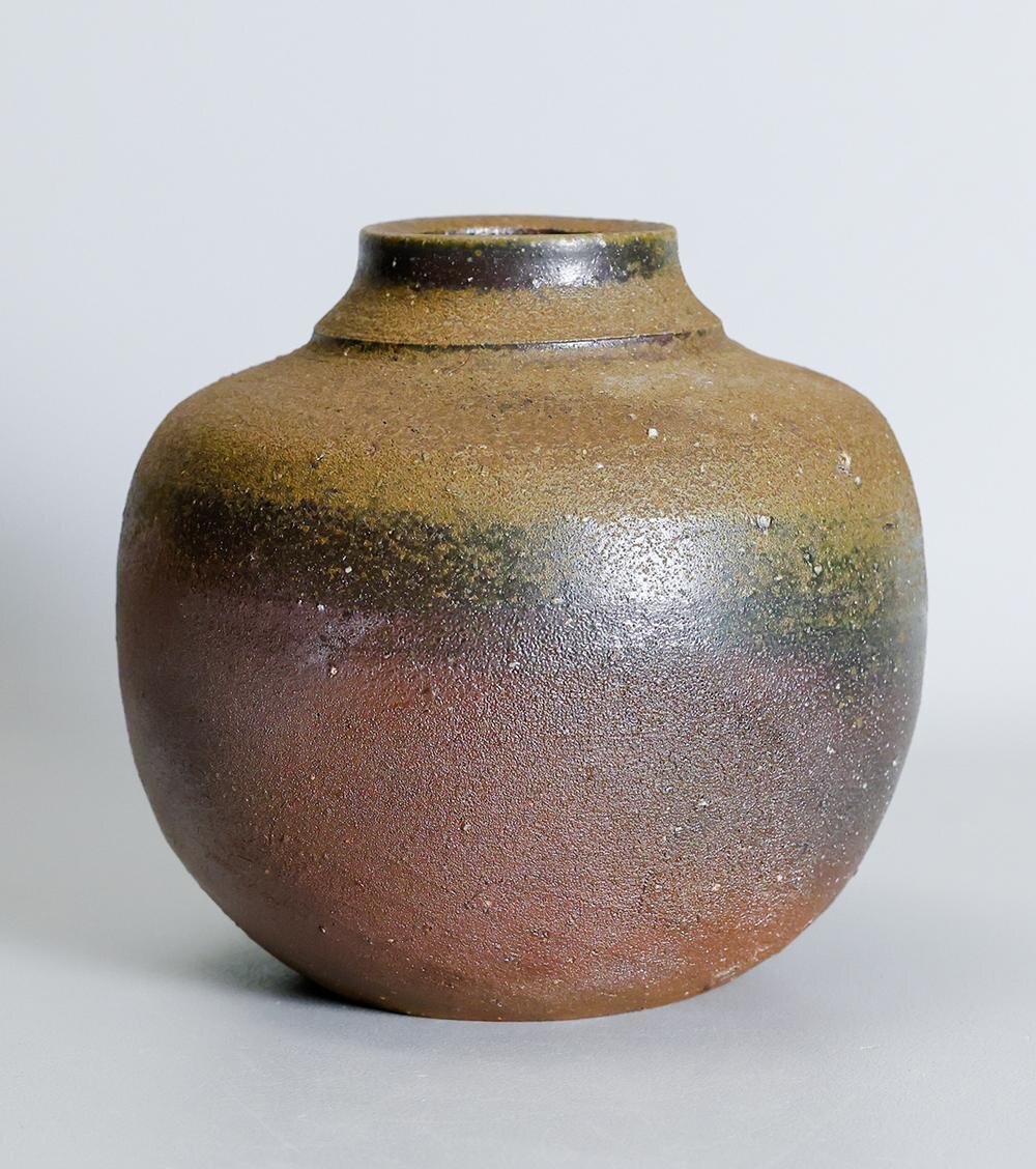 真作】【WISH】藤原雄「備前 壷」天満屋取扱 備前焼 共箱 高さ 真作】【WISH】藤原雄「備前 壷」天満屋取扱 備前焼 共箱 高さ