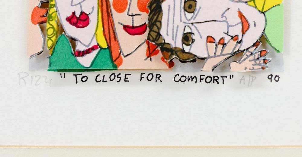真作】【WISH】ジェームス・リジィ James Rizzi「TO CLOSE FOR 真作】【WISH】ジェームス・リジィ James Rizzi「TO CLOSE FOR