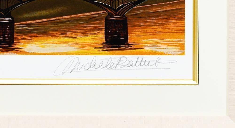 真作】【WISH】ミッシェル・バテュ Michele Battut「追憶 真作】【WISH】ミッシェル・バテュ Michele Battut「追憶