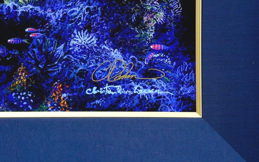 真作】【WISH】クリスチャン・ラッセン Lassen「セレネ 真作】【WISH】クリスチャン・ラッセン Lassen「セレネ