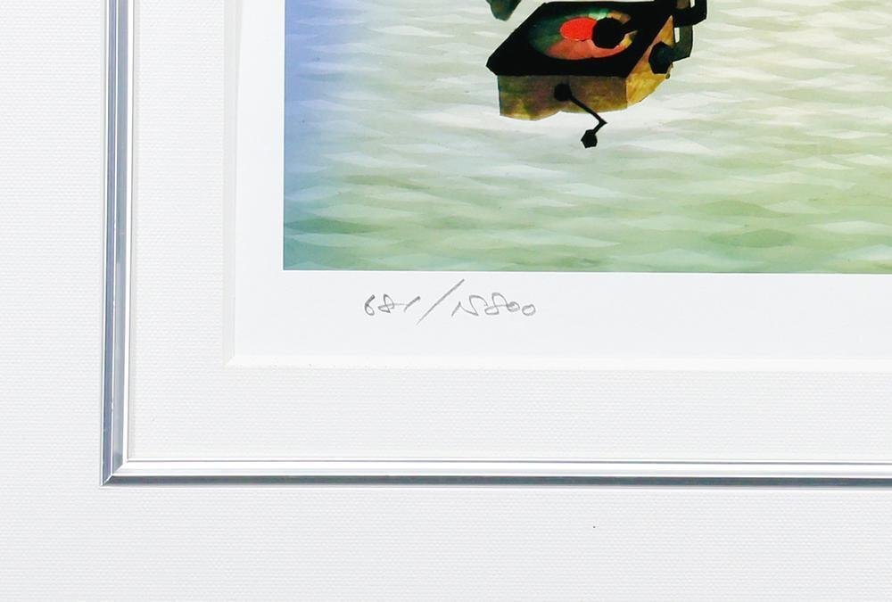真作】【WISH】藤城清治「こびとの旅立ち」ダイモンド 真作】【WISH】藤城清治「こびとの旅立ち」ダイモンド