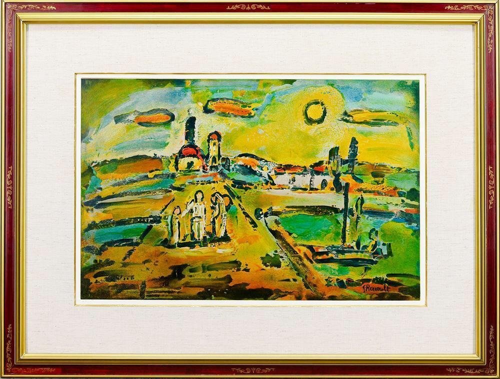 真作】【WISH】ジョルジュ・ルオー Georges Rouault「ルオー名作 真作】【WISH】ジョルジュ・ルオー Georges Rouault「ルオー名作