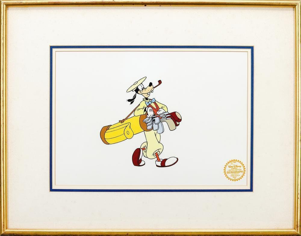 真作】【WISH】ウォルト・ディズニー Walt Disney「グーフィーの 真作】【WISH】ウォルト・ディズニー Walt Disney「グーフィーの