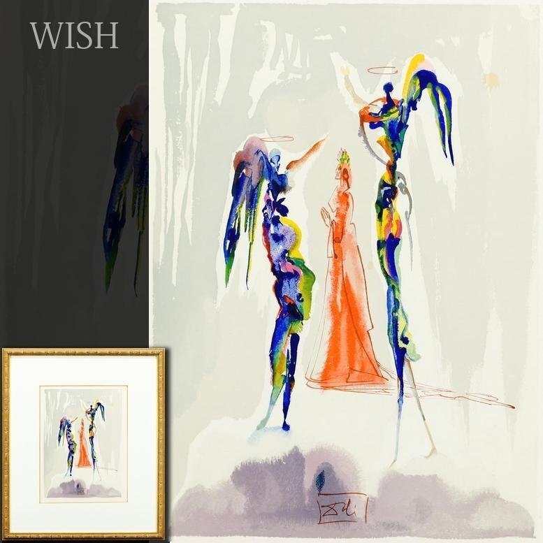 真作】【WISH】サルバドール・ダリ Salvador Dali「Heaven Canto 真作】【WISH】サルバドール・ダリ Salvador Dali「Heaven Canto