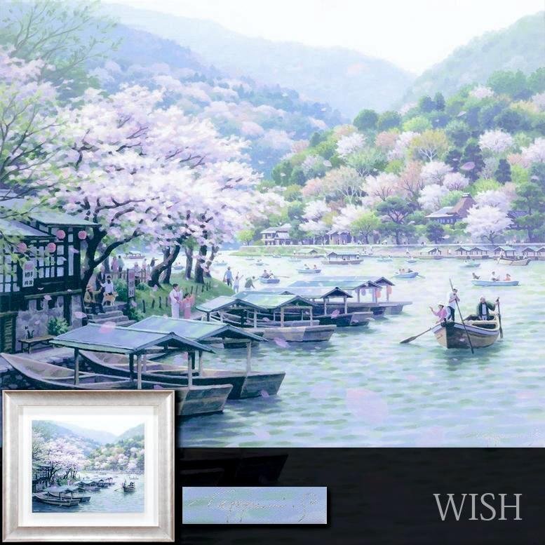 真作】【WISH】笹倉鉄平「フローティング・スプリング・カラー 真作】【WISH】笹倉鉄平「フローティング・スプリング・カラー