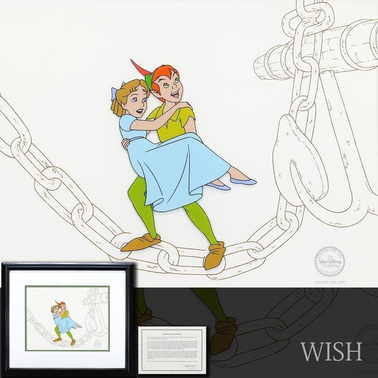 真作】【WISH】ウォルト・ディズニー Walt Disney「PETER PAN 真作】【WISH】ウォルト・ディズニー Walt Disney「PETER PAN