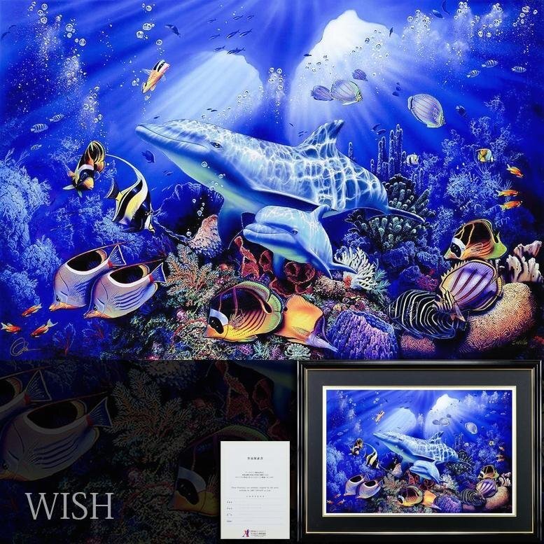 真作】【WISH】クリスチャン・ラッセン Lassen「ミラクル オブ 真作】【WISH】クリスチャン・ラッセン Lassen「ミラクル オブ