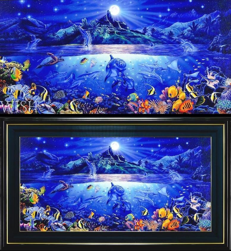 真作】【WISH】クリスチャン・ラッセン Lassen「GLORIOUS LIFE 真作】【WISH】クリスチャン・ラッセン Lassen「GLORIOUS LIFE