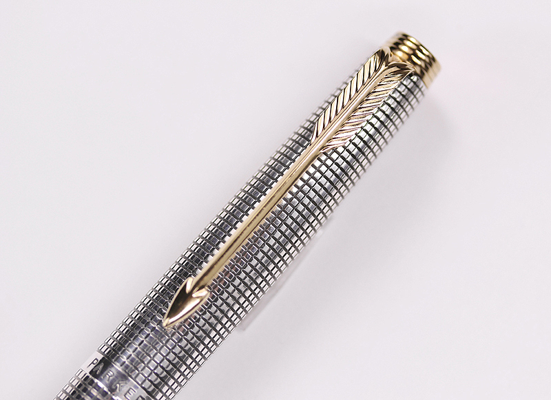 PARKER 万年筆 75 シズレ パーカー 万年筆 Parker アメリカ パーカー75 Sterling Silver軸