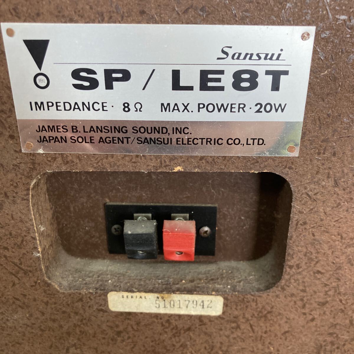Sansui サンスイ SP/LE8T スピーカー スピーカーペア オーディオ Sansui サンスイ SP/LE8T スピーカー スピーカーペア オーディオ