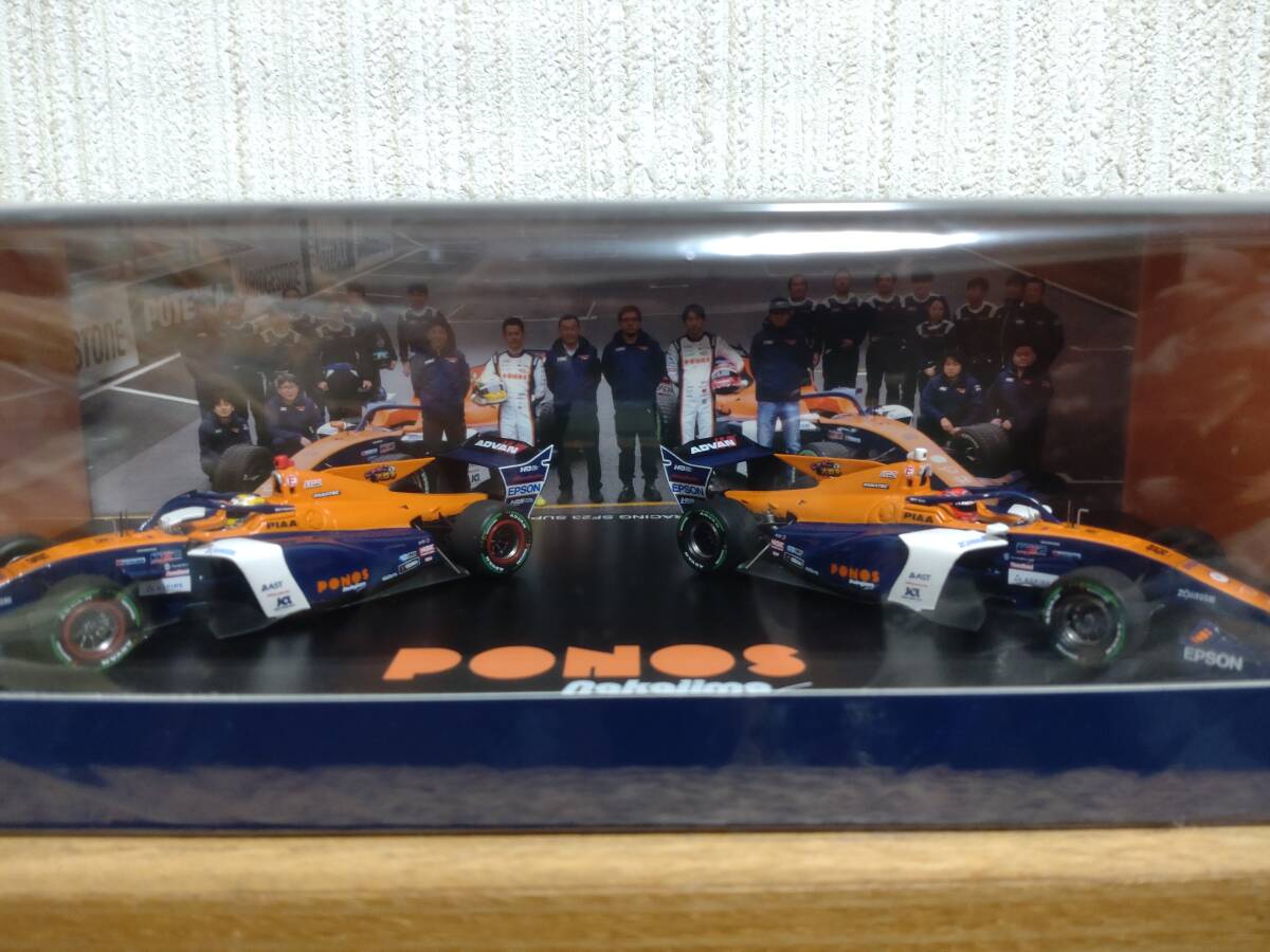 1/43ナカジマレ−シング別注 ス−パ−フォ−ミュラPONOS中嶋レ 1/43ナカジマレ−シング別注 ス−パ−フォ−ミュラPONOS中嶋レ