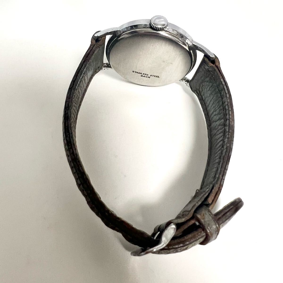 Olympia オリンピア 腕時計 CENTER SECOND SS 3針 ヴィンテージ 動作未確認 現(xiàn)狀品 