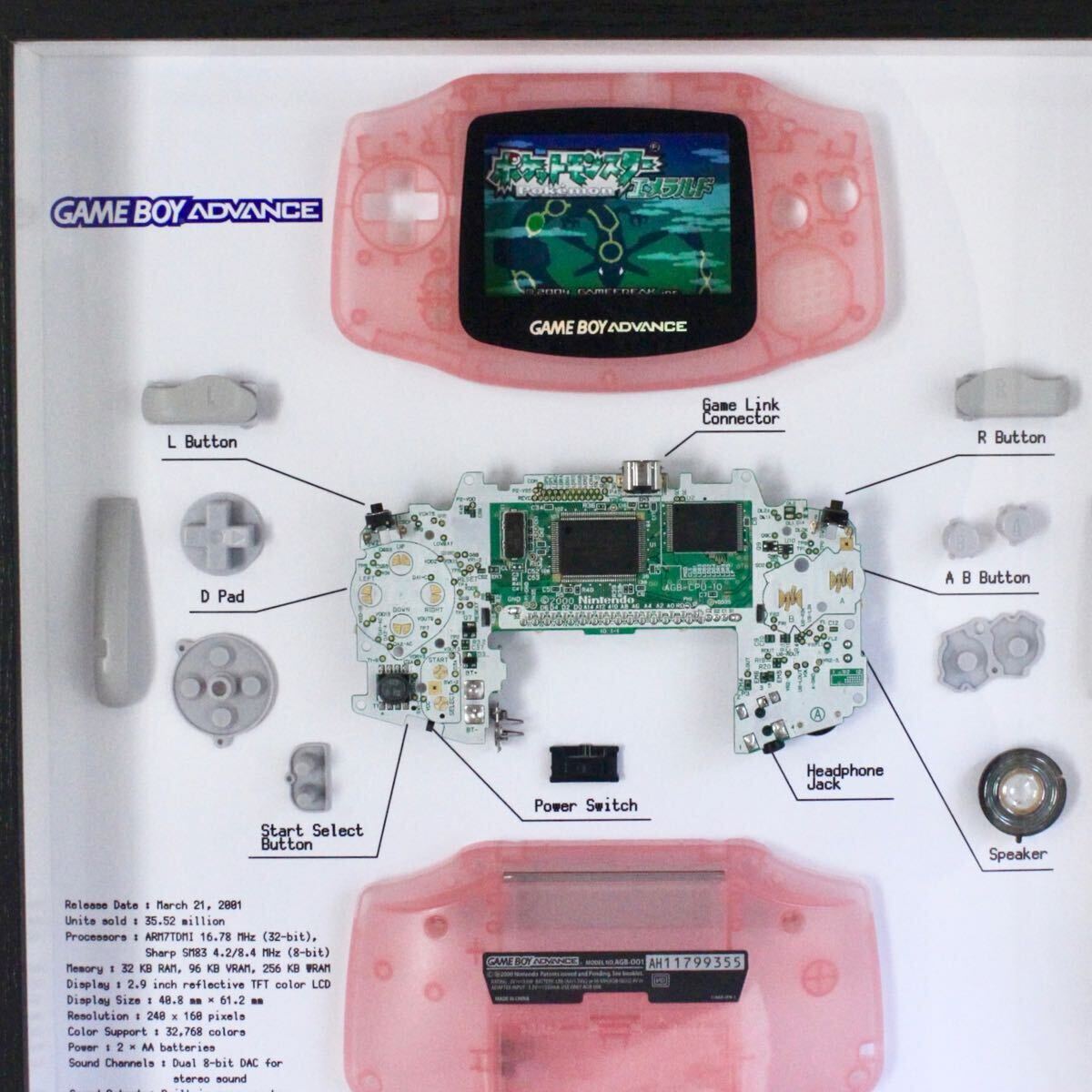 Framed Art of Game Boy Advance No 002|Yahoo!フリマ(旧 Framed Art of Game Boy Advance No 002|Yahoo!フリマ(旧