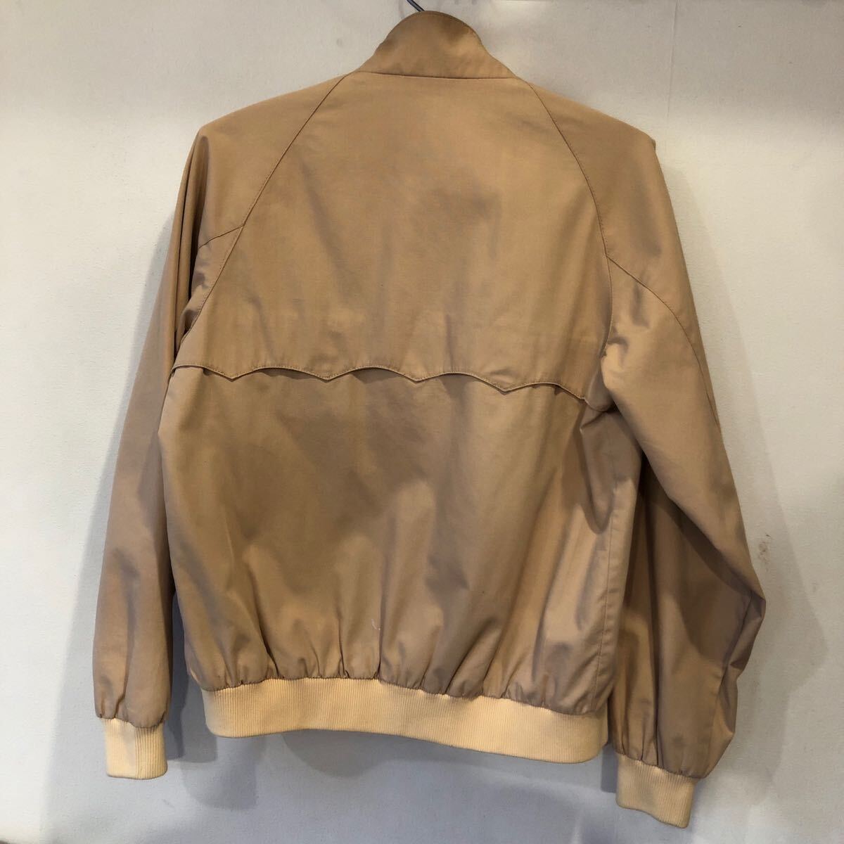 バラクータ　BARACUTA スウィングトップ ジャケット ベージュ ビンテージ ハリントンジャケット　ボーイズ L XS相當(dāng)　34くらい？