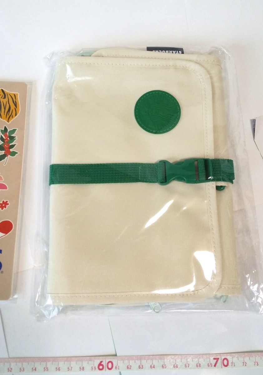 [送料込み] スターバックス/福袋/2025/２点セット/トラベルポーチ/ノート/Starbucks/未開封品_画像3