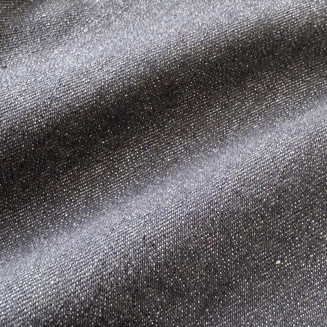 [ не использовался ]+CLOTHET Cross шкаф Denim слаксы индиго мужской конический тигр u The - брюки джинсы 2 плиссировать . место ..